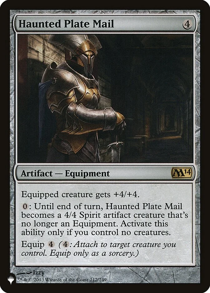 Haunted Plate Mail 「PLST/M14-212」「EN」