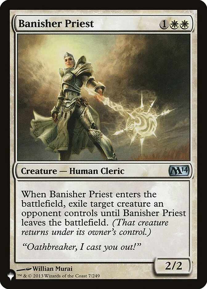 Banisher Priest 「PLST/M14-7」「EN」