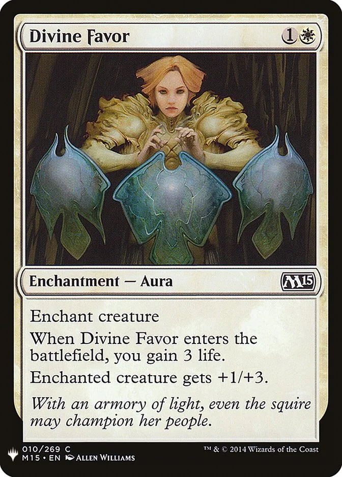 Divine Favor 「PLST/M15-10」「EN」