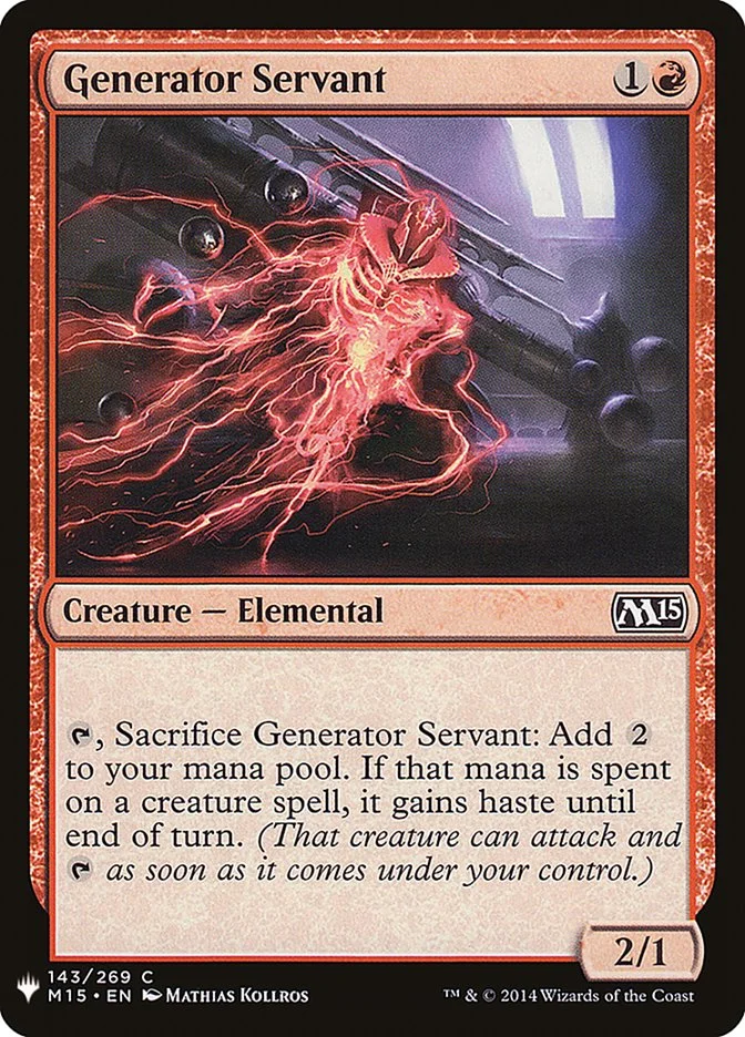 Generator Servant 「PLST/M15-143」「EN」