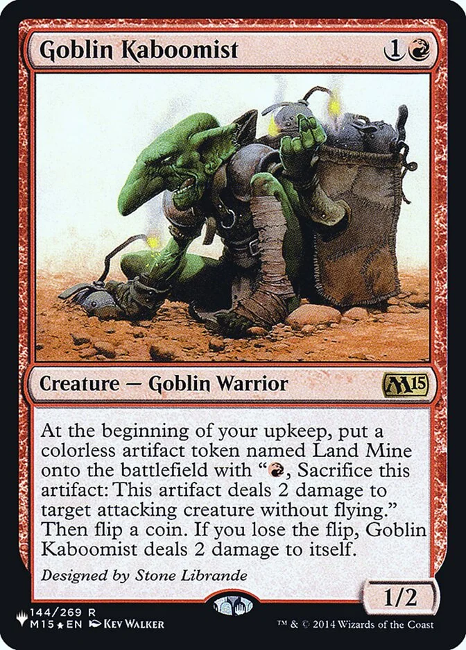Goblin Kaboomist 「PLST/M15-144」「EN」