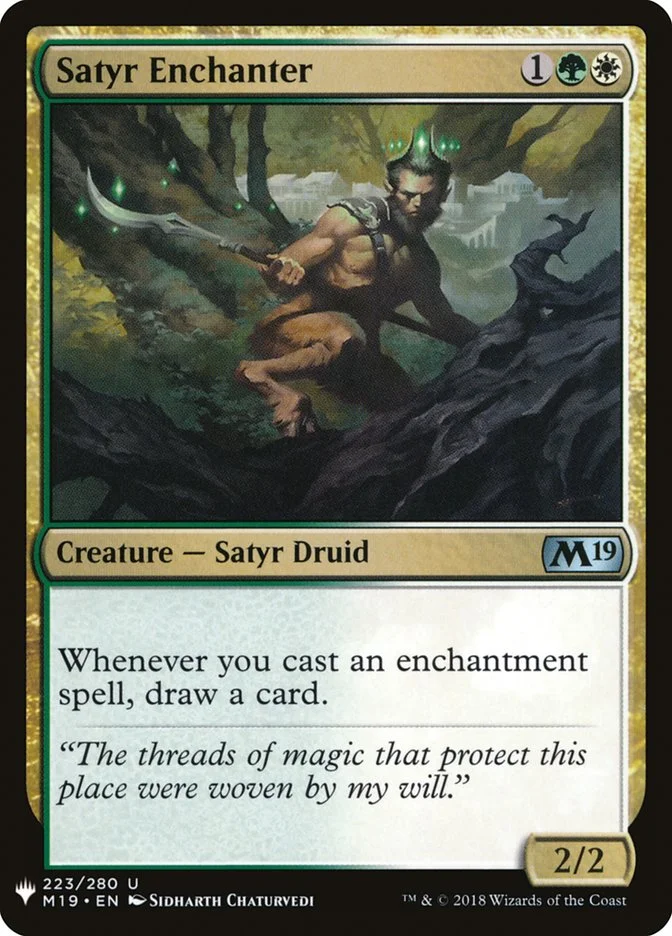 Satyr Enchanter 「PLST/M19-223」「EN」
