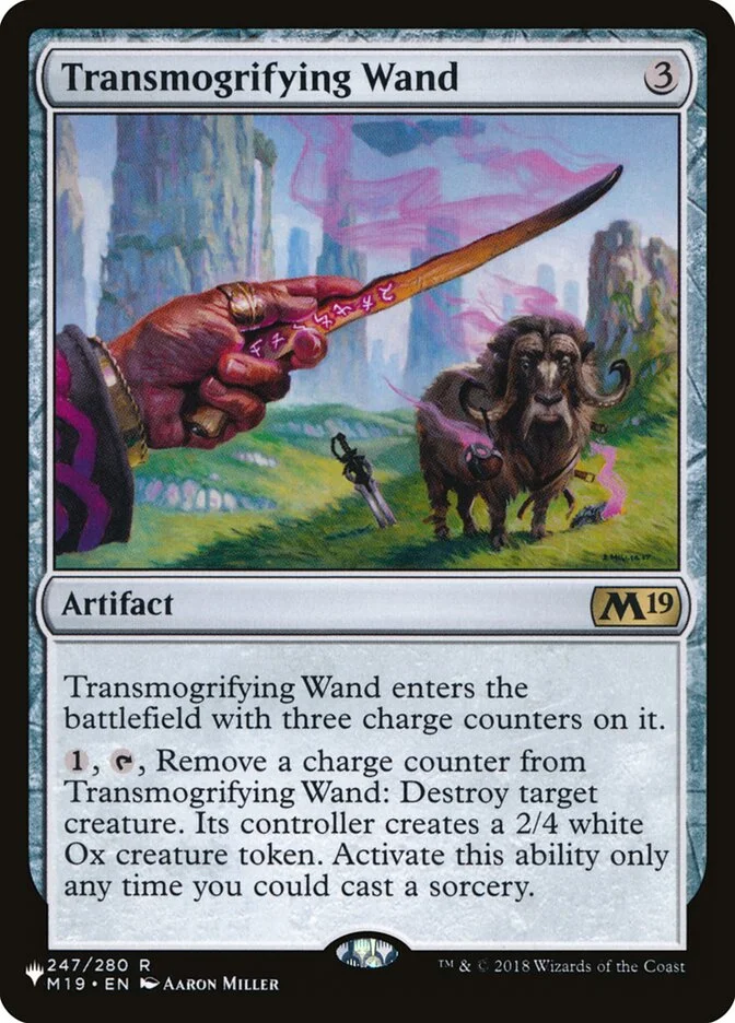 Transmogrifying Wand 「PLST/M19-247」「EN」