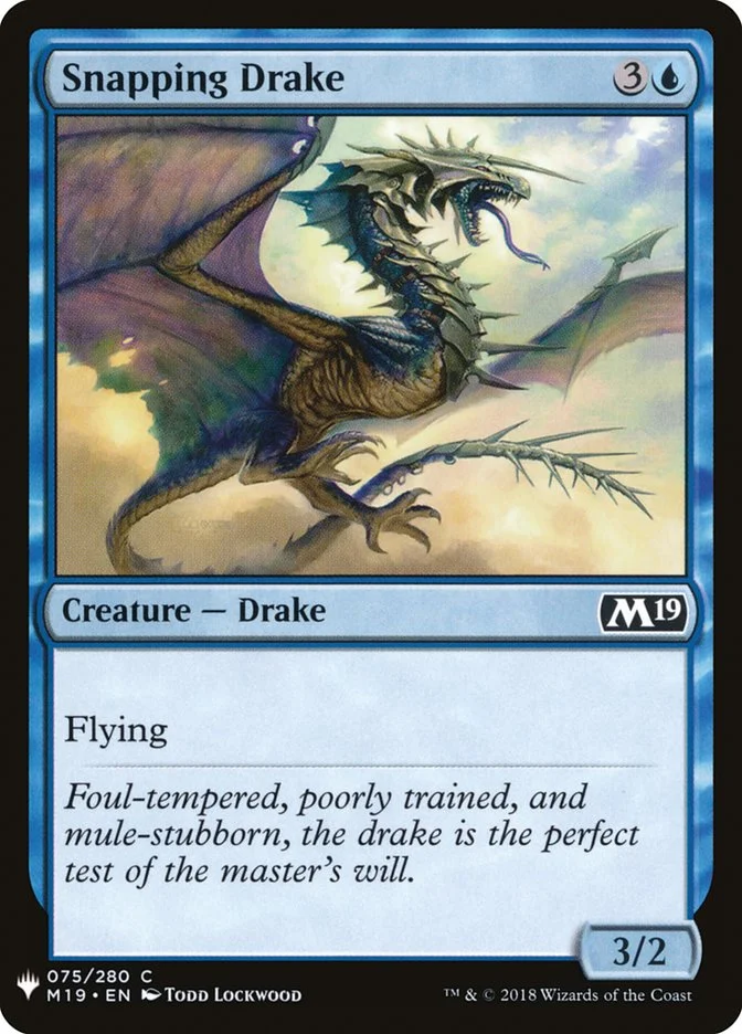 Snapping Drake 「PLST/M19-75」「EN」