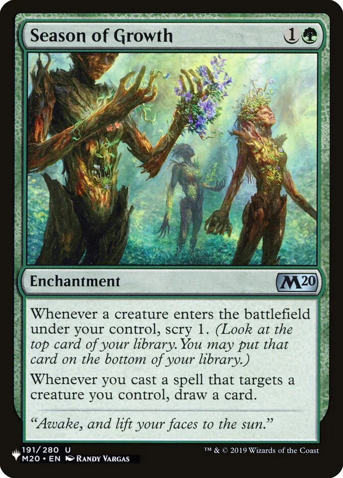 Season of Growth 「PLST/M20-191」「EN」