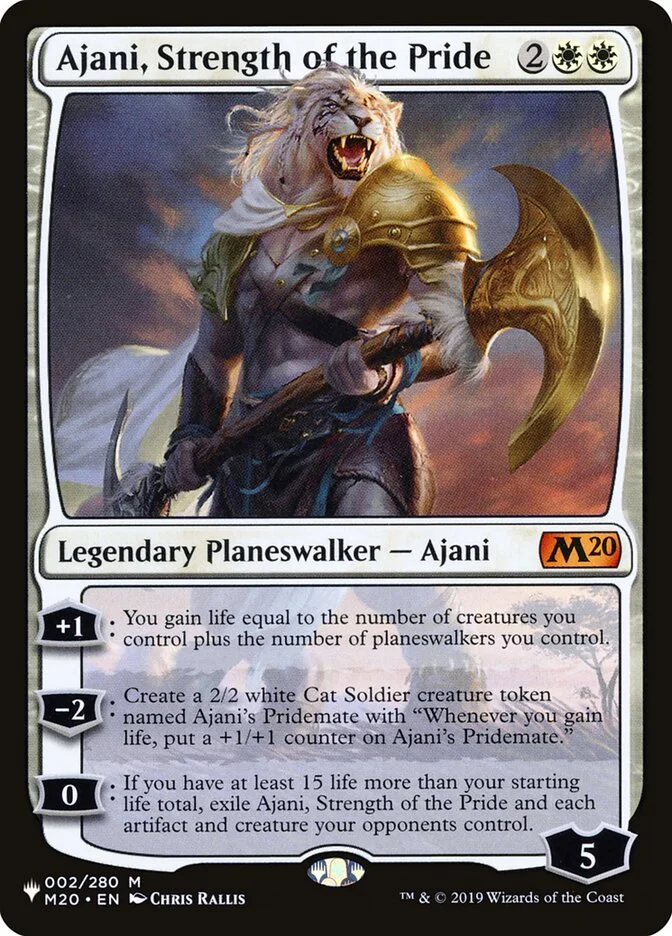 Ajani, Strength of the Pride 「PLST/M20-2」「EN」