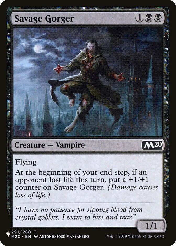 Savage Gorger 「PLST/M20-291」「EN」