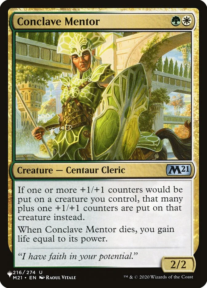 Conclave Mentor 「PLST/M21-216」「EN」