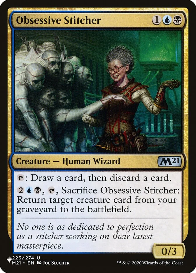 Obsessive Stitcher 「PLST/M21-223」「EN」