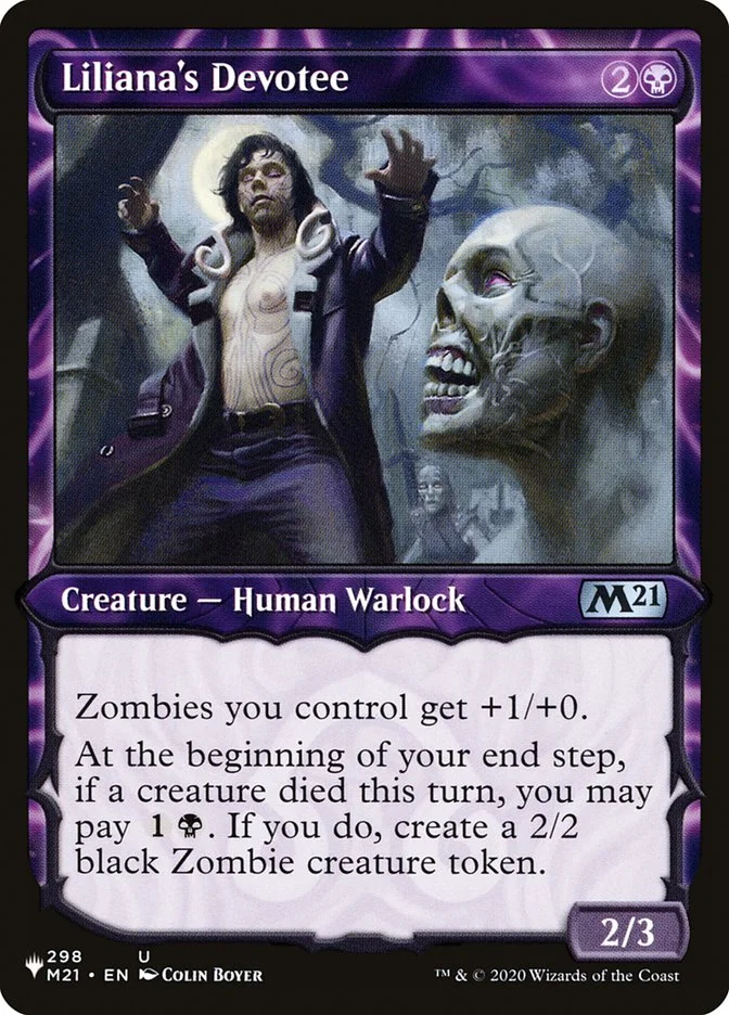 Liliana's Devotee 「PLST/M21-298」「EN」