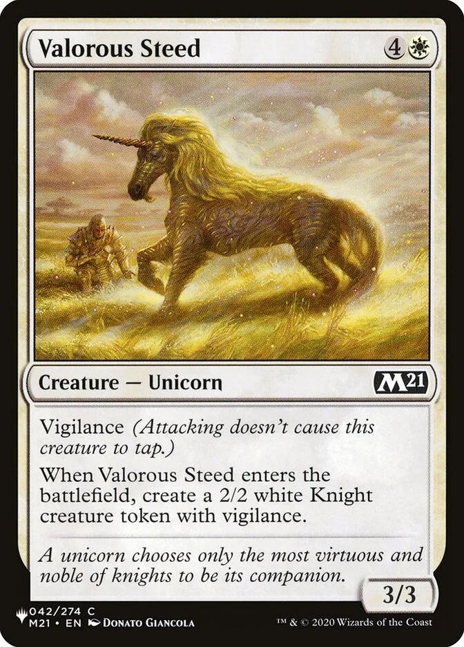 Valorous Steed 「PLST/M21-42」「EN」