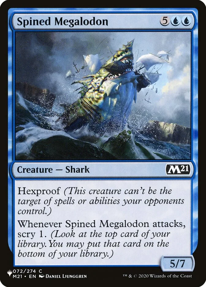 Spined Megalodon 「PLST/M21-72」「EN」