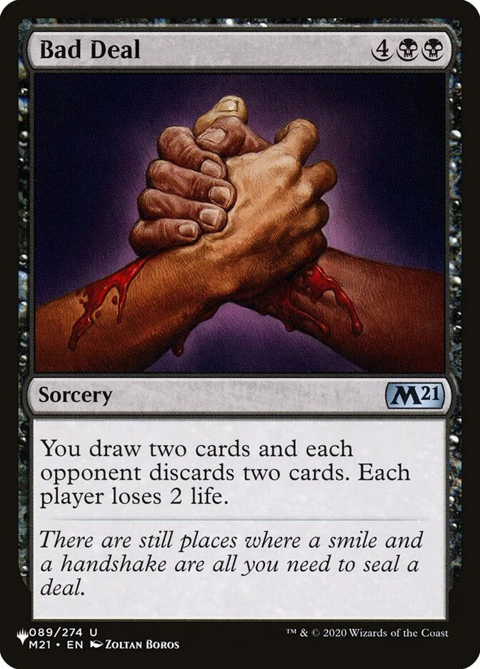 Bad Deal 「PLST/M21-89」「EN」
