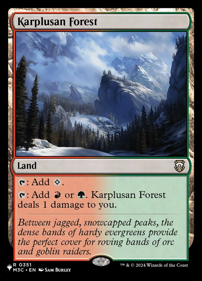 Karplusan Forest 「PLST/M3C-351」「EN」