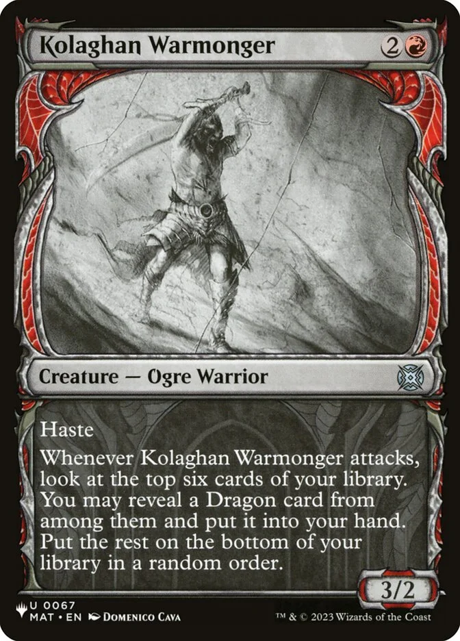 Kolaghan Warmonger 「PLST/MAT-67」「EN」