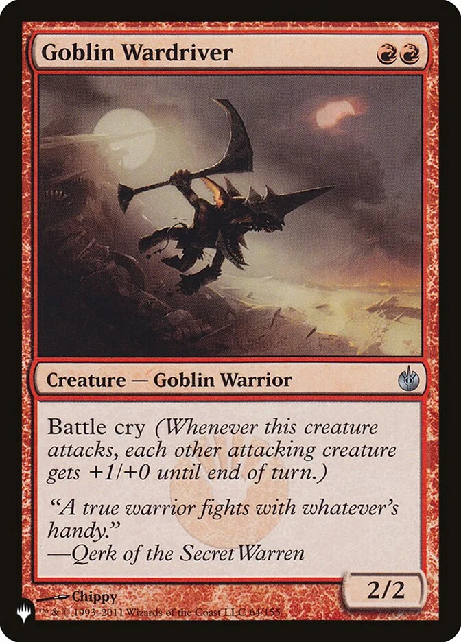 Goblin Wardriver 「PLST/MBS-64」「EN」