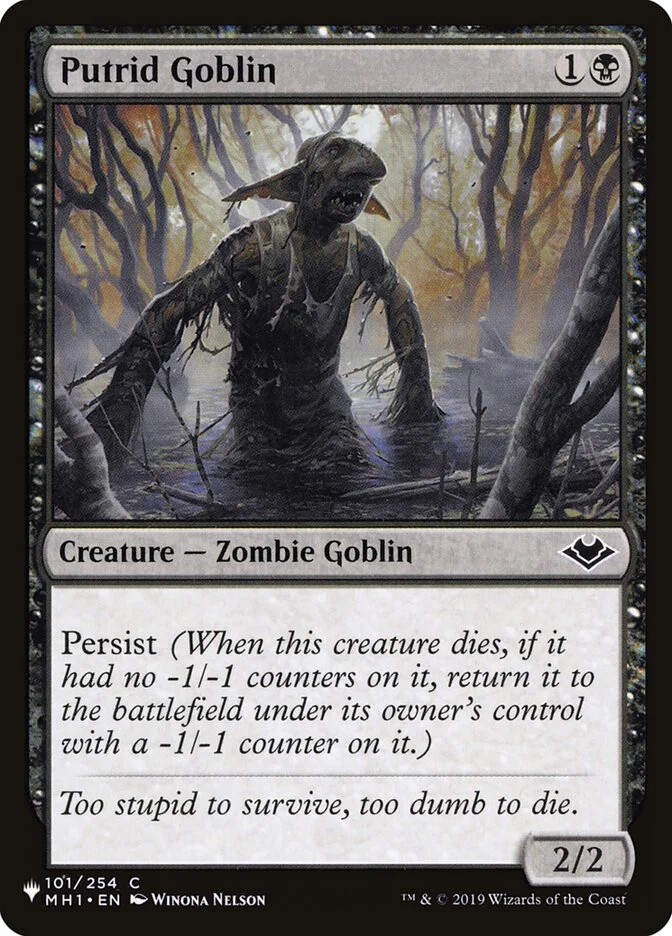 Putrid Goblin 「PLST/MH1-101」「EN」
