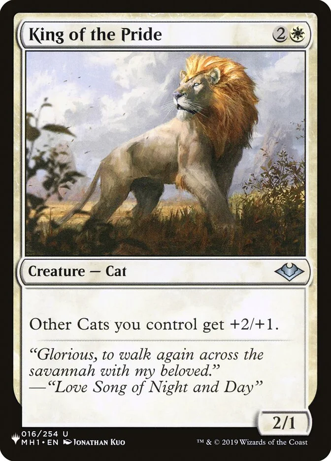 King of the Pride 「PLST/MH1-16」「EN」