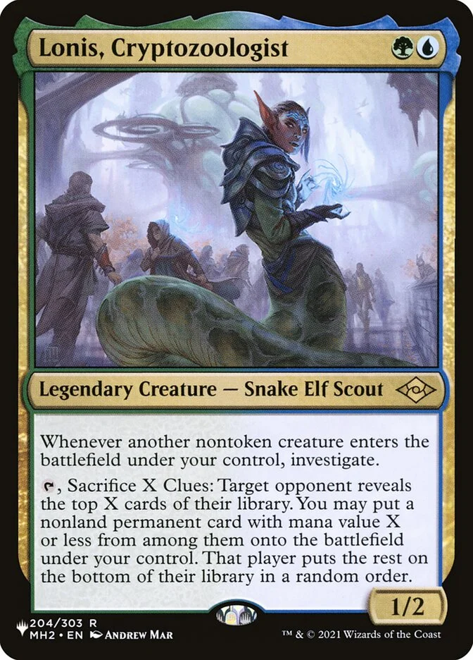 Lonis, Cryptozoologist 「PLST/MH2-204」「EN」