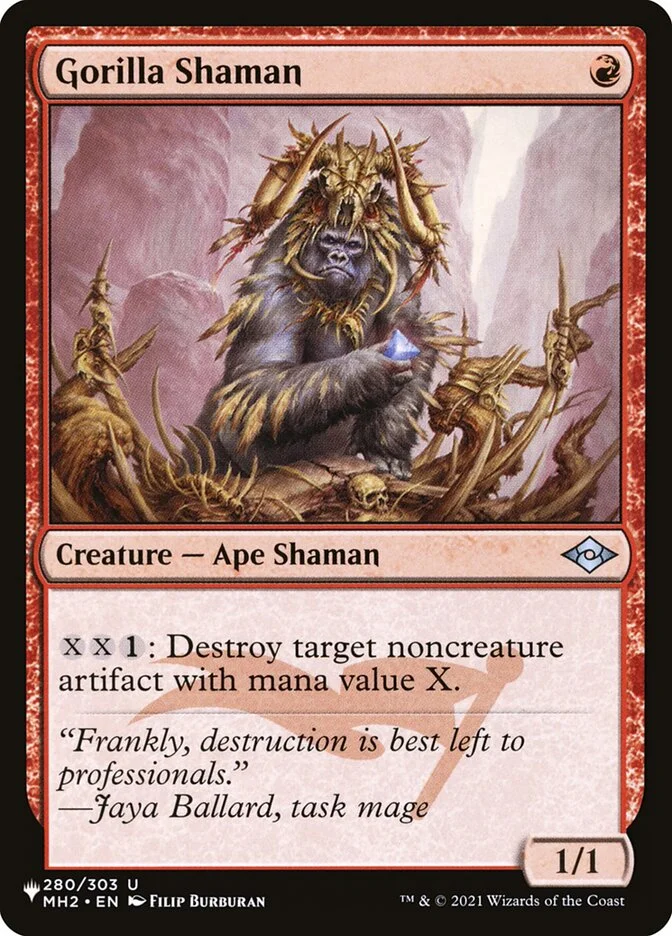 Gorilla Shaman 「PLST/MH2-280」「EN」