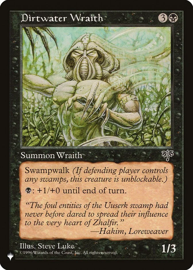 Dirtwater Wraith 「PLST/MIR-117」「EN」