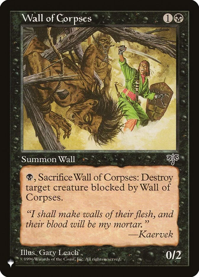 Wall of Corpses 「PLST/MIR-151」「EN」