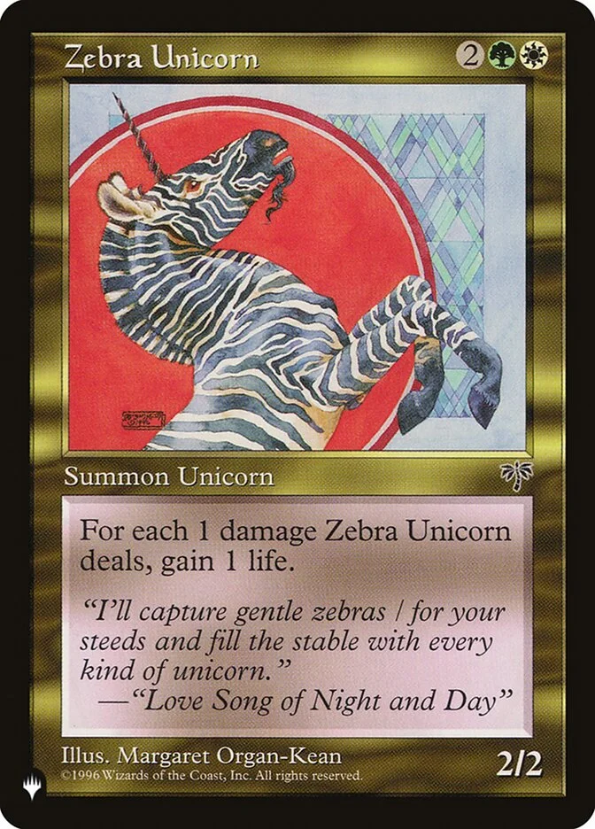 Zebra Unicorn 「PLST/MIR-290」「EN」