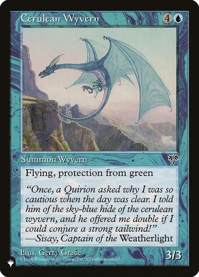 Cerulean Wyvern 「PLST/MIR-57」「EN」