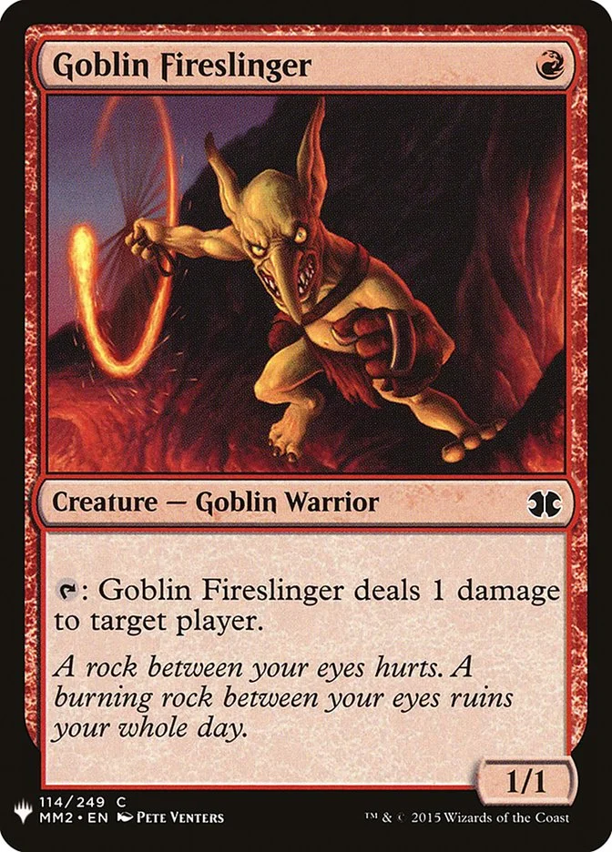Goblin Fireslinger 「PLST/MM2-114」「EN」