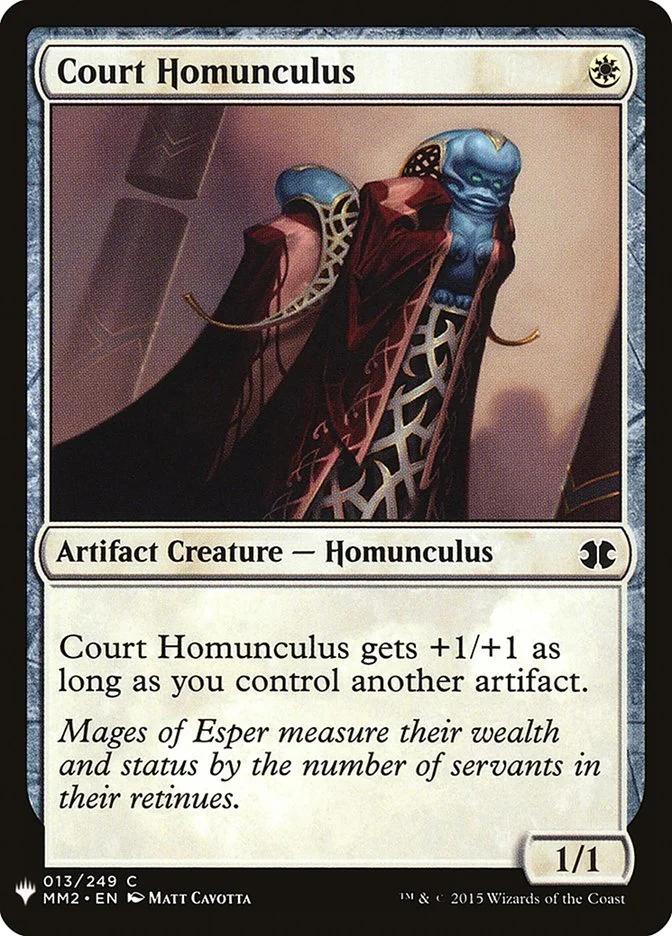 Court Homunculus 「PLST/MM2-13」「EN」