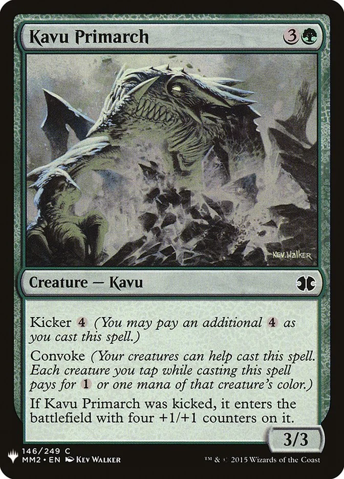 Kavu Primarch 「PLST/MM2-146」「EN」