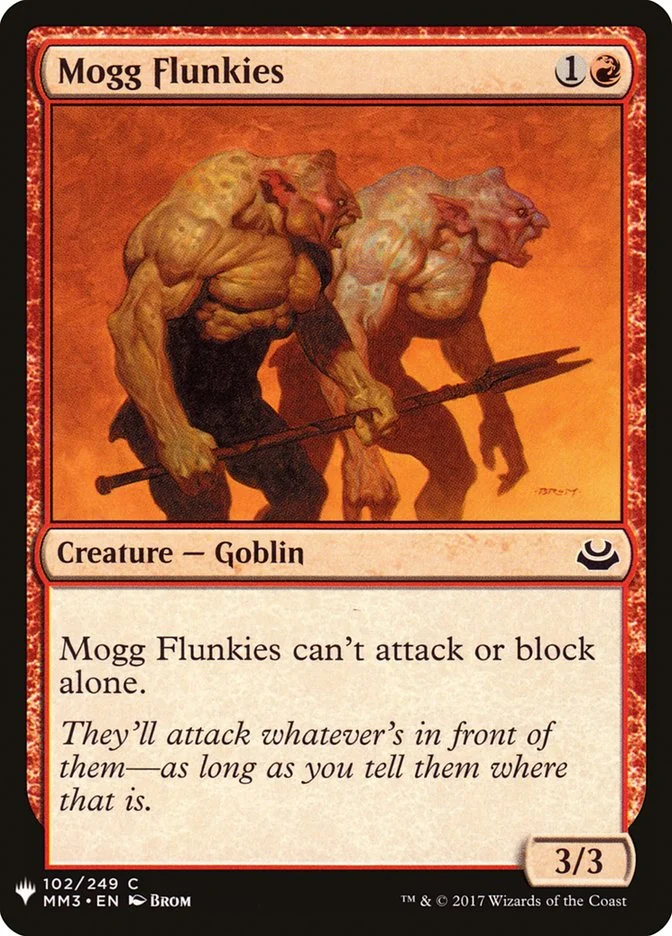 Mogg Flunkies 「PLST/MM3-102」「EN」