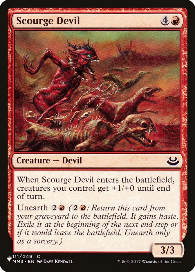 Scourge Devil 「PLST/MM3-111」「EN」