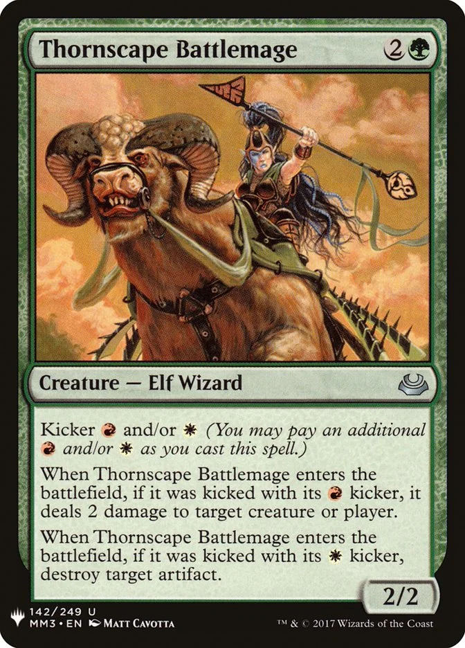 Thornscape Battlemage 「PLST/MM3-142」「EN」