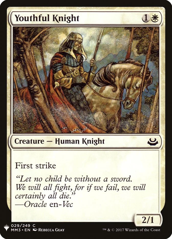Youthful Knight 「PLST/MM3-29」「EN」
