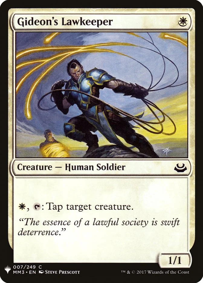 Gideon's Lawkeeper 「PLST/MM3-7」「EN」