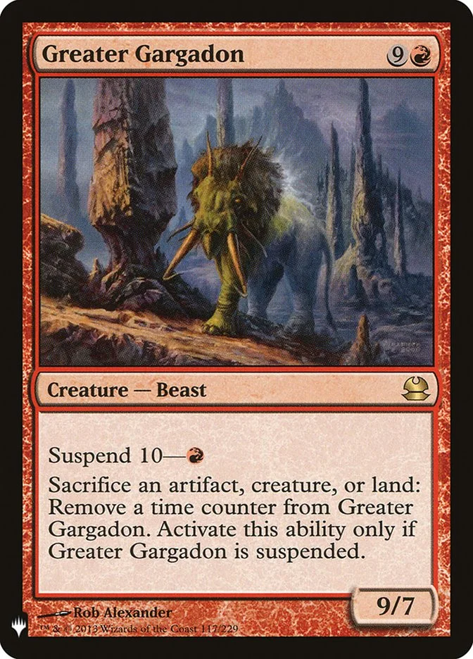 Greater Gargadon 「PLST/MMA-117」「EN」