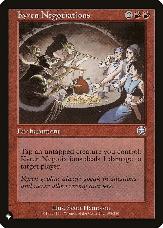 Kyren Negotiations 「PLST/MMQ-198」「EN」
