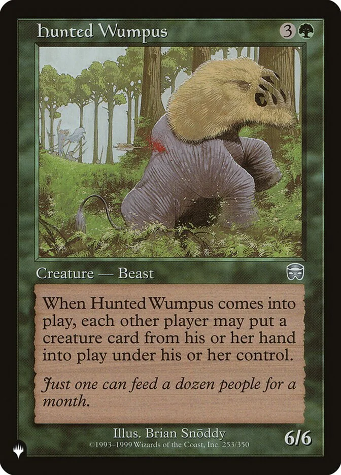 Hunted Wumpus 「PLST/MMQ-253」「EN」