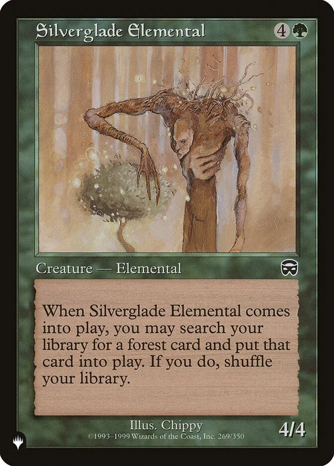 Silverglade Elemental 「PLST/MMQ-269」「EN」
