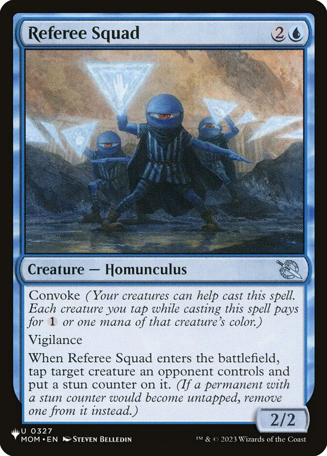 Referee Squad 「PLST/MOM-327」「EN」