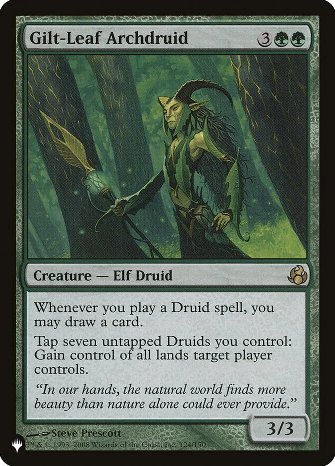 Gilt-Leaf Archdruid 「PLST/MOR-124」「EN」
