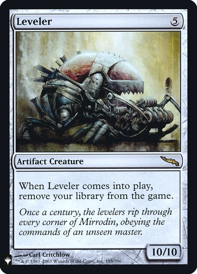 Leveler 「PLST/MRD-195」「EN」