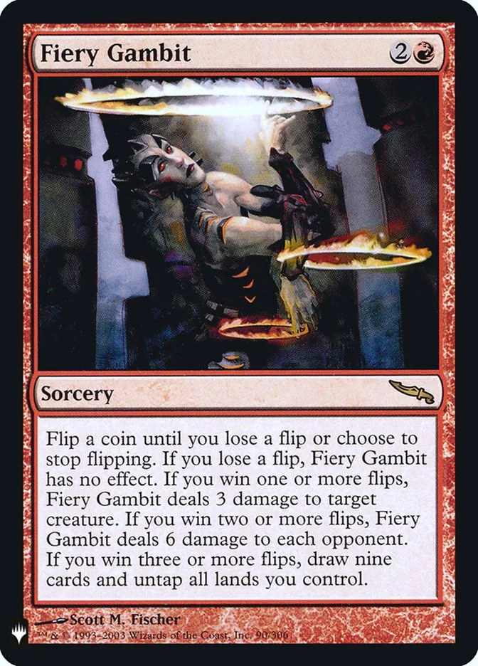 Fiery Gambit 「PLST/MRD-90」「EN」