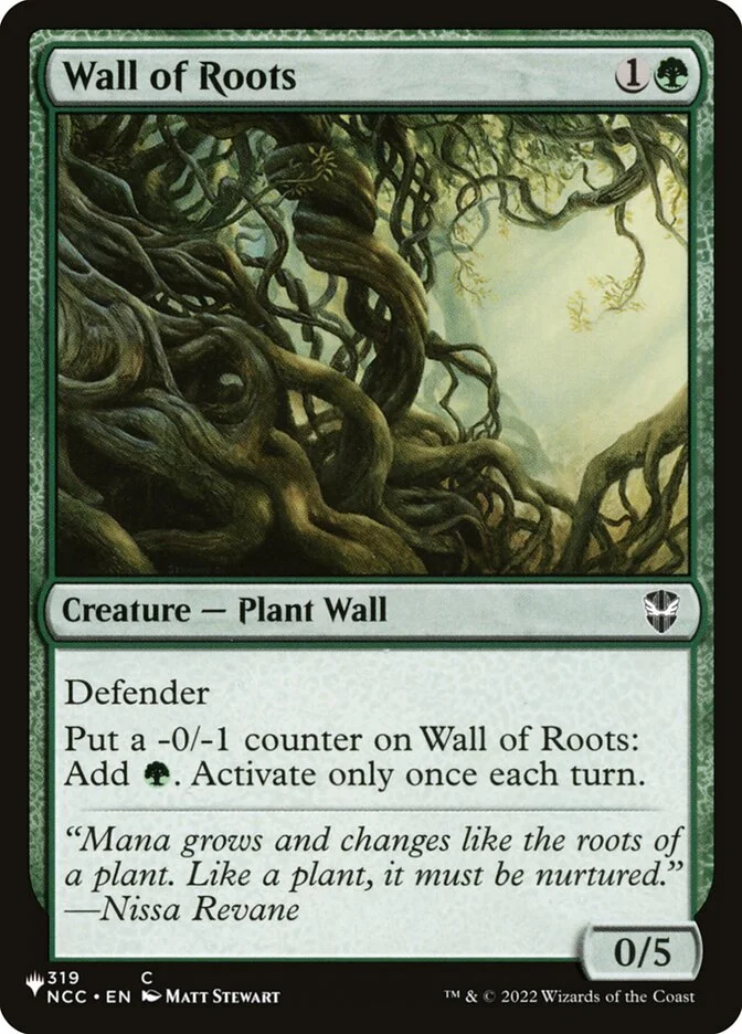 Wall of Roots 「PLST/NCC-319」「EN」