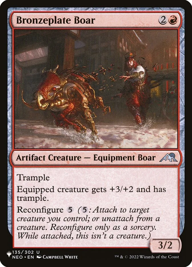 Bronzeplate Boar 「PLST/NEO-135」「EN」