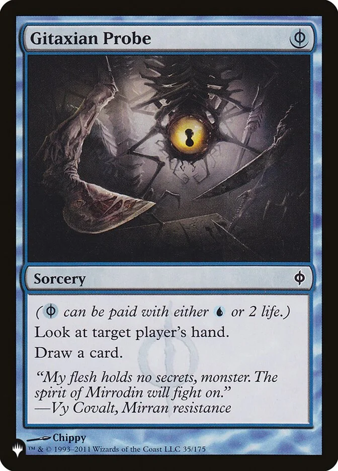 Gitaxian Probe 「PLST/NPH-35」「EN」