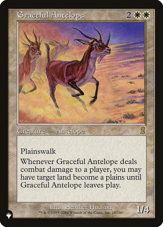 Graceful Antelope 「PLST/ODY-24」「EN」