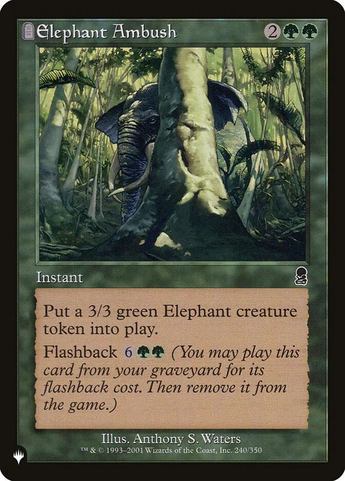 Elephant Ambush 「PLST/ODY-240」「EN」