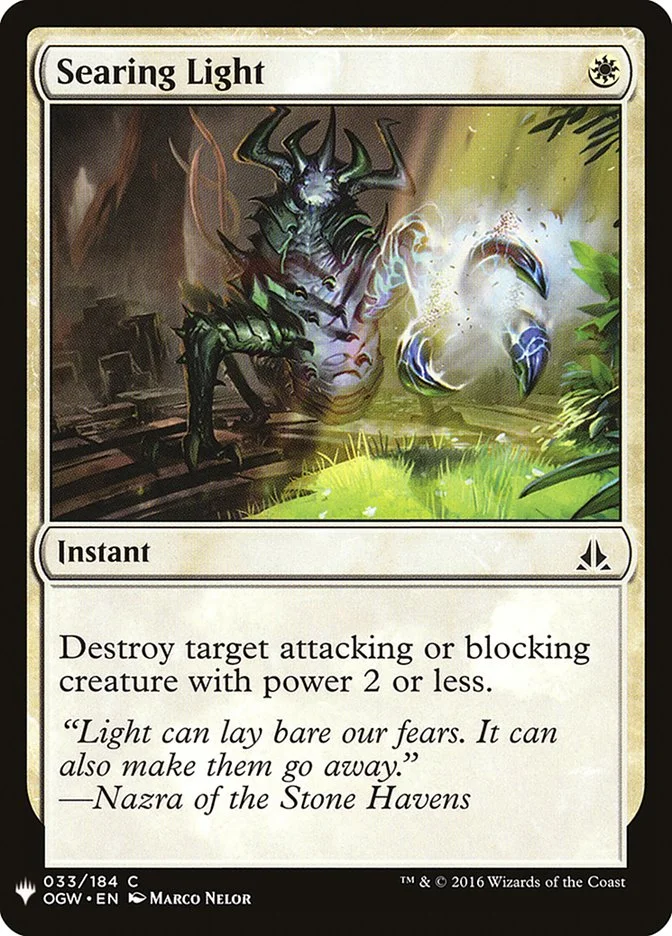 Searing Light 「PLST/OGW-33」「EN」